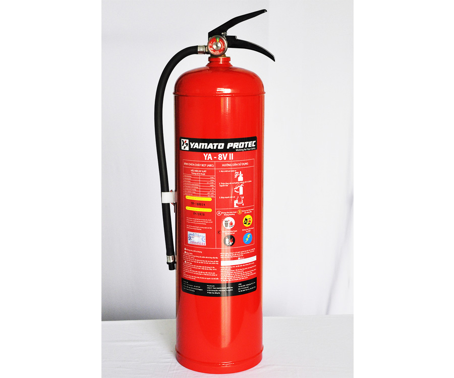DRY CHEMICAL (ABC) FIRE EXTINGUISHER 8.0KG